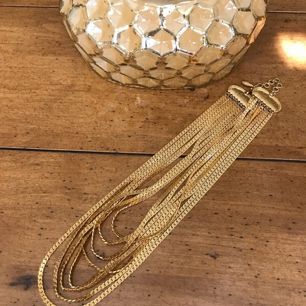 Stunning Vintage Monet bib necklace - Picture 7 of 11